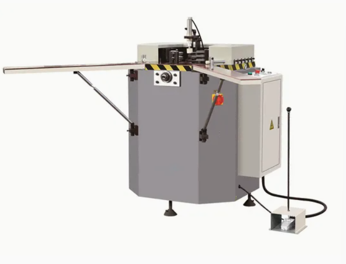 tööstusklassi 100 mm x 3500 mm ülitäpne ühepealine alumiiniumakna ja ukse nurga krimps